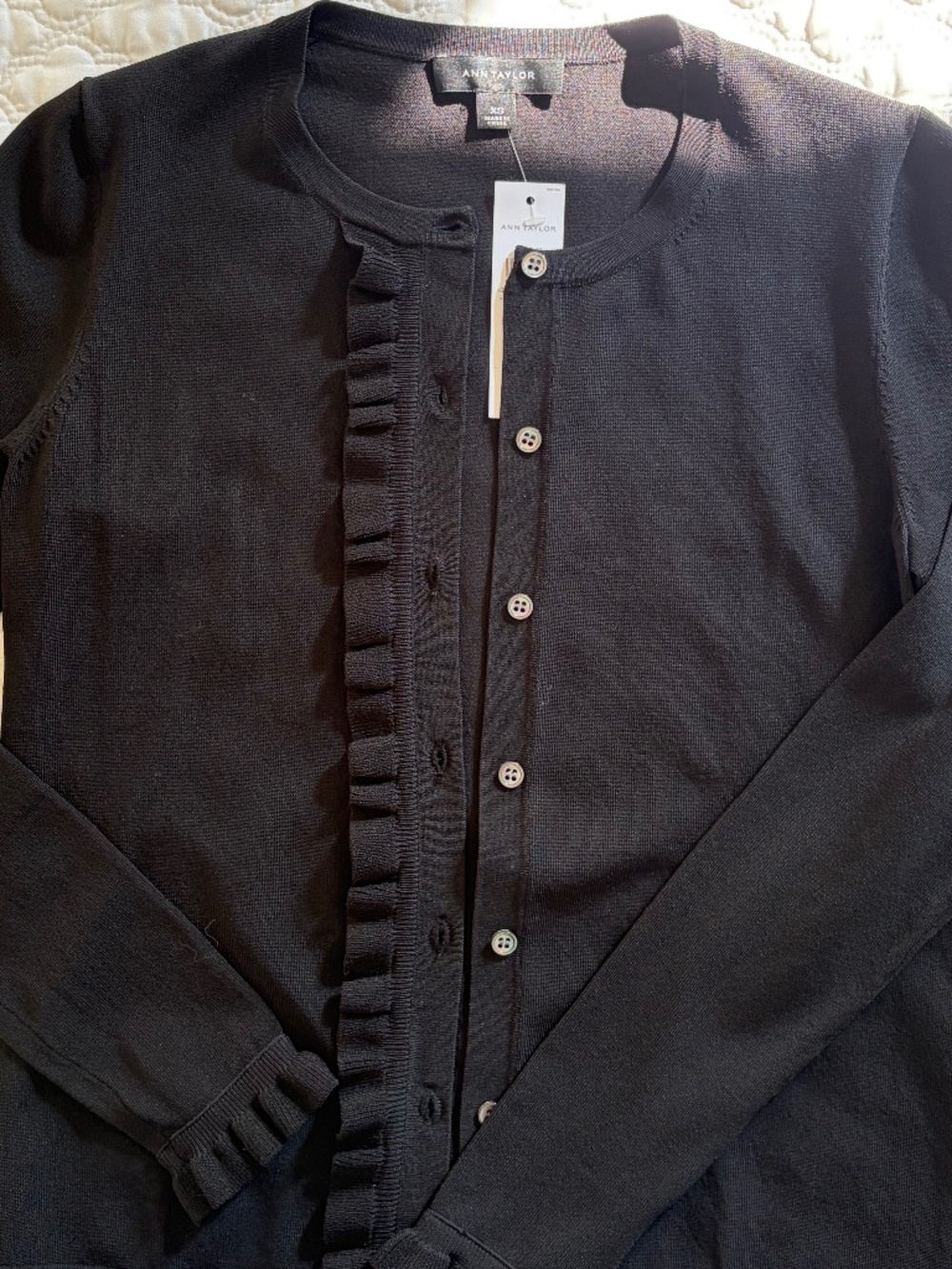 Black Dress Cardigan